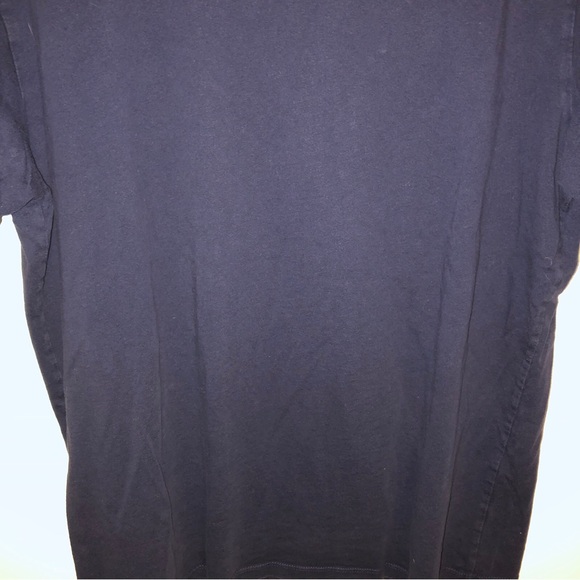 True Religion Men's Graphic Tee T-Shirt Navy Large Authentic Navy Blue And White - Picture 6 of 9